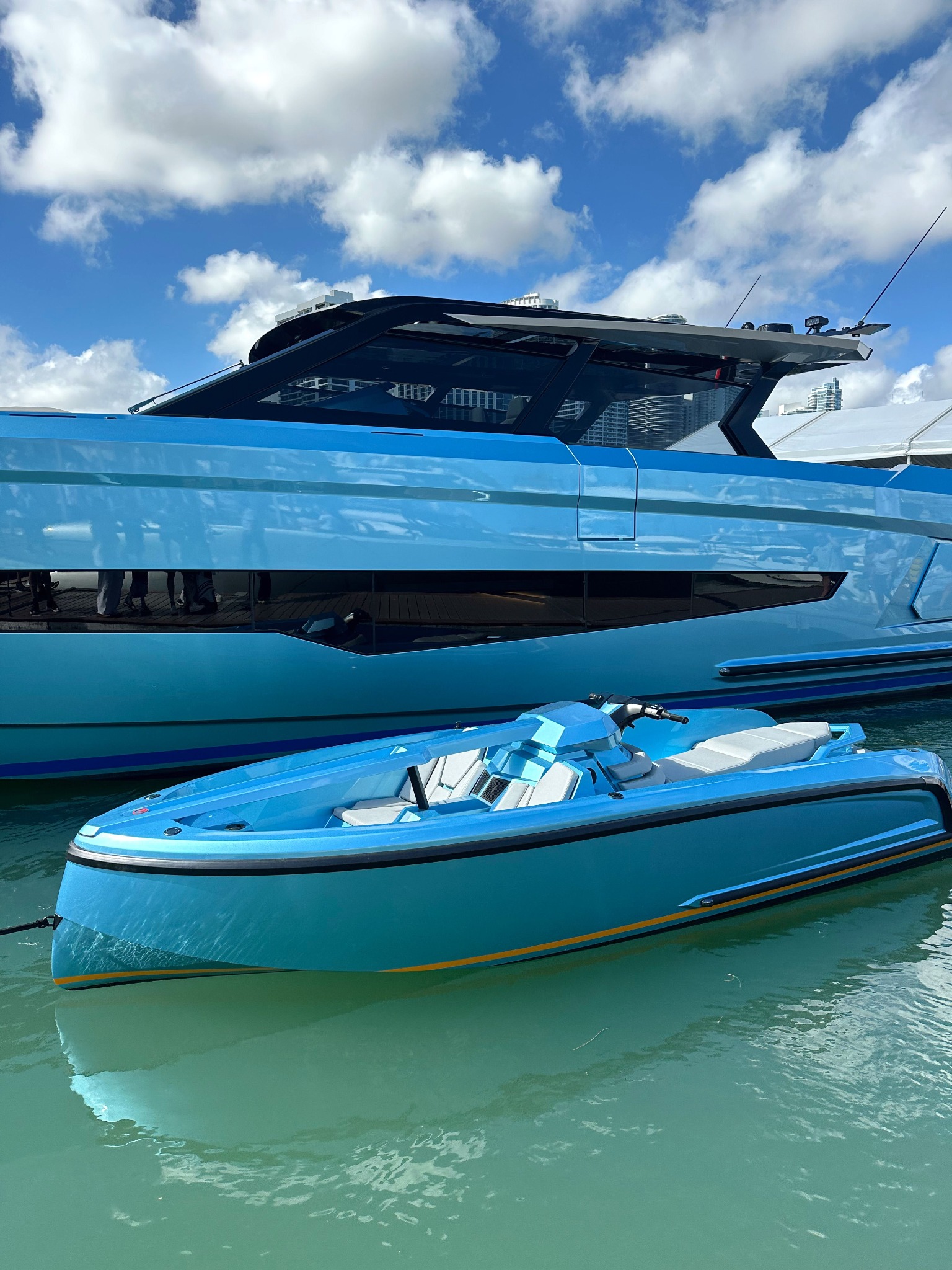 Large boat exterior suitable for marine detailing